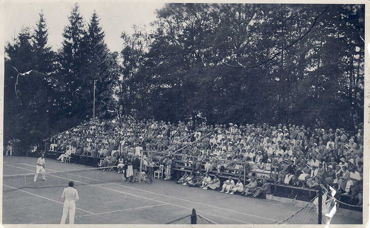 Werzer Tennisturnier 1935 (Pörtschach Archiv)